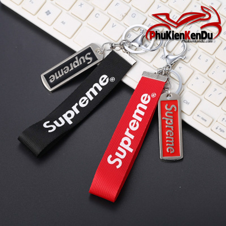 MÓC KHÓA DÂY LOGO SUPREME